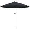vidaXL Sonnenschirm mit Aluminium-Mast 250 cm Schwarz