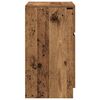 vidaXL Nachttische 2 Stk. Altholz-Optik 39x35x65 cm Holzwerkstoff