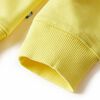 Kinder-Sweatshirt Hellgelb 128