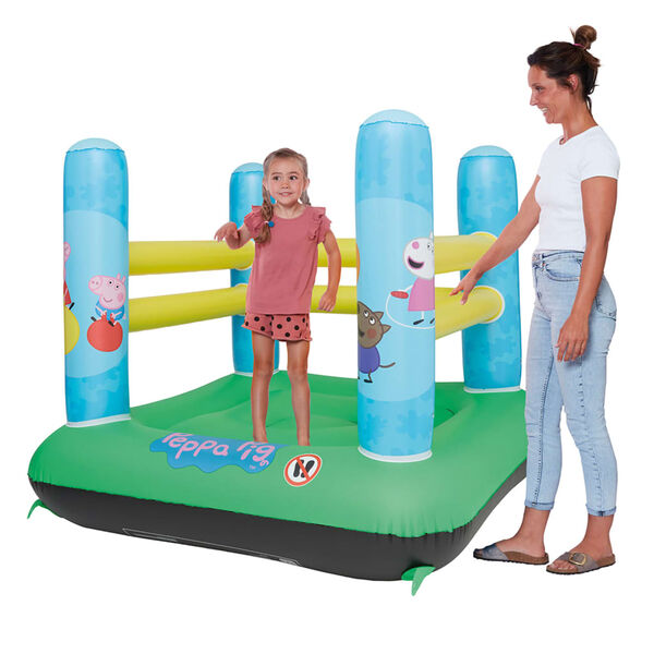 Happy People H&uuml;pfburg mit B&auml;llen Peppa Pig 150x150x150 cm