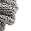 Venture Home Decke Kate 170x130 cm Polyester Hellgrau