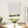 vidaXL Plissee Hellgrau 80x100 cm Stoffbreite 79,4 cm Polyester