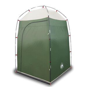 vidaXL Duschzelt Gr&uuml;n Wasserfest