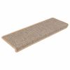vidaXL Stufenmatten Selbstklebend Sisal-Optik 30 Stk. 65x21x4cm