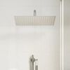 vidaXL Regenbrause Edelstahl 304 40x30 cm Rechteckig