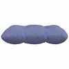 vidaXL Sitzkissen 4 pcs Jeans blau 45 x 45 x 12 cm Stoff