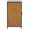 vidaXL K&uuml;chenaufbewahrung mit Regal Rostig 60 x 50 x 92 cm Stahl