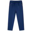 vidaXL Kinderhose mit Kordelzug Marineblau 140