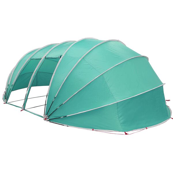 vidaXL Poolzelt Kuppel Blau 640 x 432 x 205 cm