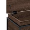 vidaXL Aufbewahrungsbox mit Deckel Eichen-Optik 60x40x51,5 cm