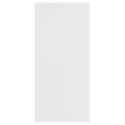 vidaXL Bücherregal/Sideboard Weiß 66×30×130 cm Holzwerkstoff