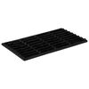 vidaXL Fu&szlig;matte Rechteckig 45x75 cm Gummi und Kokosfaser