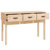 vidaXL Konsolentisch 114x40x75 cm Massivholz Kiefer