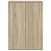 vidaXL Sideboard Sonoma-Eiche 60x31x84 cm Holzwerkstoff