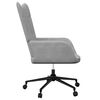 vidaXL Relaxsessel Hellgrau Stoff