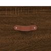 vidaXL Nachttische 2Stk. Braun Eichen-Optik 40x35x47,5cm Holzwerkstoff
