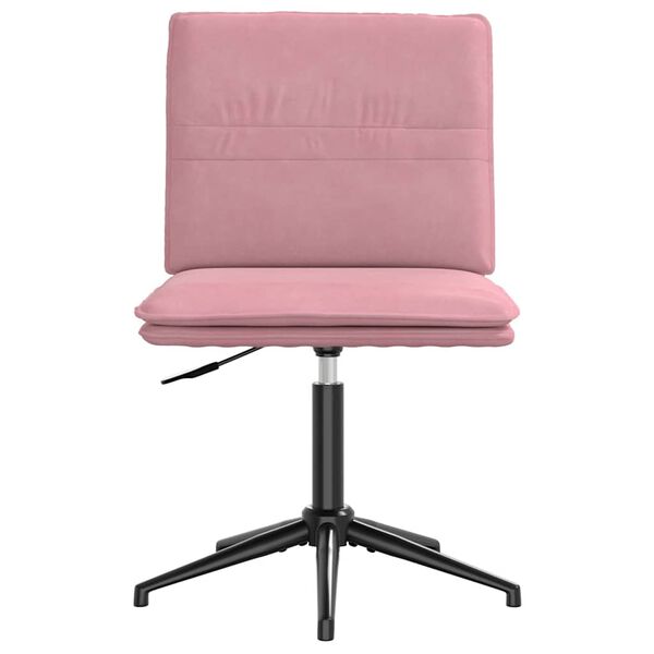 vidaXL Esszimmerstuhl Rosa Samt