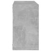 vidaXL W&uuml;rfelregale 4 Stk. Betongrau 26x15x26 cm