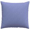 vidaXL Sofakissen 2 pcs Jeans blau 45 x 45 cm Stoff
