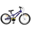 vidaXL Kinderfahrrad 22 Zoll f&uuml;r 7-12 Jahre alt Blau Wei&szlig;