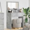vidaXL Schlafzimmer-Frisiertische Beton Grau 80 x 39,6 x 135 cm