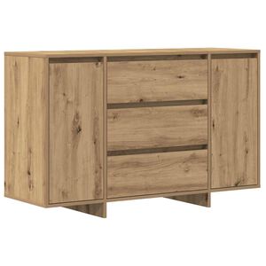 vidaXL Sideboard Artisan-Eiche 120 x 41 x 75 cm Holzwerkstoff