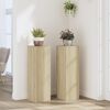 vidaXL Pflanzenst&auml;nder 2 Stk. Sonoma-Eiche 25x25x80 cm Holzwerkstoff