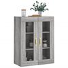 vidaXL Wandschrank Grau Sonoma 69,5x34x90 cm