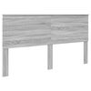 vidaXL Bettrahmen Graues Sonoma 180 x 200 cm Ingenieurs Holz