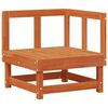 vidaXL Garten-Lounge-Set 5 pcs Wachsbraun Massives Kiefernholz