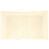 vidaXL Papiertragetaschen 250 Stk. mit Henkeln Gelb 21x11x36 cm