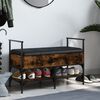 vidaXL Schuhbank R&auml;uchereiche 85,5x42x57,5 cm Holzwerkstoff