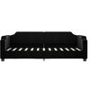 vidaXL Tagesbett Schwarz 90x190 cm Stoff