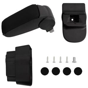 vidaXL Auto-Armlehne f&uuml;r OPEL CORSA D (2007-2014) Schwarz 12x37x(31-48) cm ABS