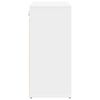 vidaXL Schuhschrank mit Regal Wei&szlig; 103 x 30 x 67 cm Holzwerkstoff