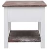 vidaXL Beistelltisch Braun 40x40x40 cm Paulownia Holz