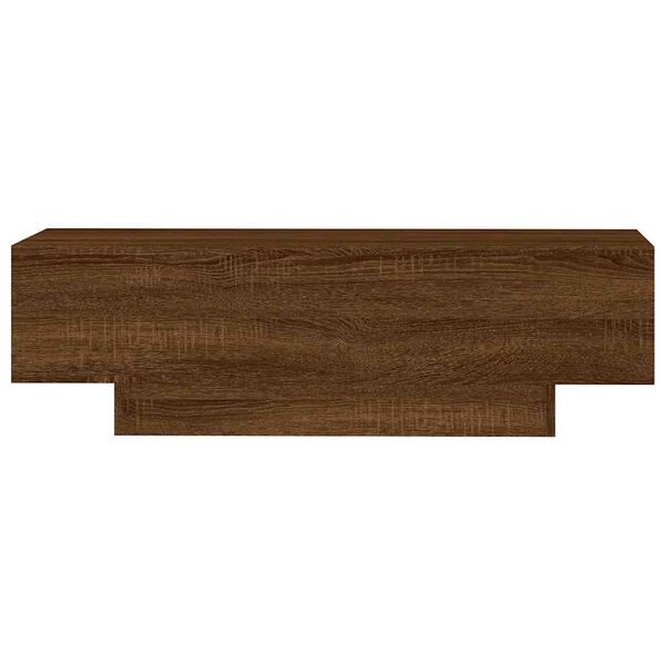 vidaXL Couchtisch Braun Eichen-Optik 100x49,5x31 cm Holzwerkstoff