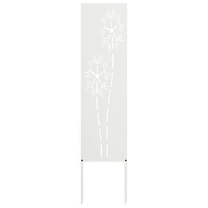 vidaXL Garten Sichtschutz-Leinwand Wei&szlig; 32 x 140 cm