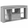 vidaXL Eck-LED-TV-Schrank Graues Sonoma 100 x 40 x 50 cm Holzwerkstoff