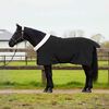 vidaXL Pferdedecke Schwarz 115 cm Polarfleece