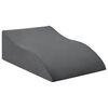 vidaXL Beinkissen 68 x 41 x 21 cm PU-Schaum Grau