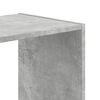 vidaXL B&uuml;cherregal Betongrau 68,5x32x68,5 cm Holzwerkstoff