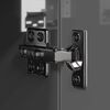 vidaXL 10-tlg. TV-Schrank-Set Hochglanz-Grau Holzwerkstoff