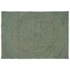 vidaXL Bereichsteppiche Olive Gr&uuml;n 140 x 200 cm Jute