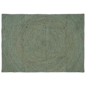 vidaXL Bereichsteppiche Olive Gr&uuml;n 140 x 200 cm Jute