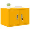 vidaXL Aufbewahrungsschrank Senfgelb 60 x 40 x 40 cm Stahl