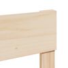 vidaXL Massivholzbett ohne Matratze 140x200 cm Kiefernholz