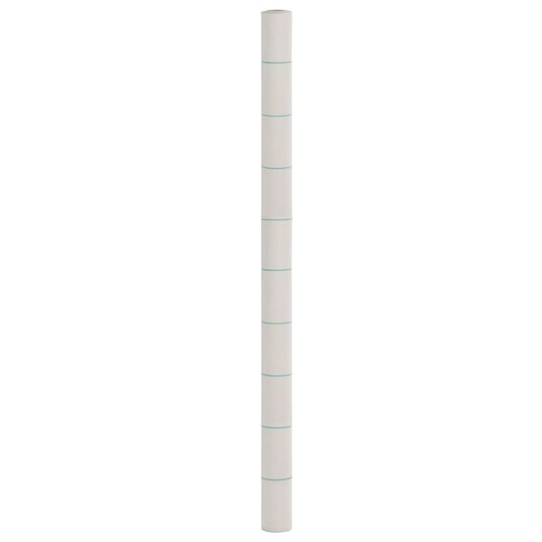 vidaXL Unkrautvlies Wei&szlig; 2x10 m PP