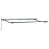 vidaXL Einziehbare Markise Creme 350 x 200 cm Stoff