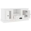 vidaXL TV-Schrank Hochglanz-Wei&szlig; 100x35,5x45 cm Holzwerkstoff